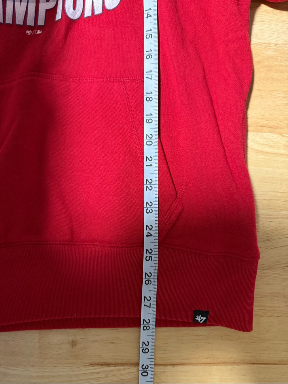 Men’s ’47 Brand Philadelphia Phillies 2022 NLCS Champions Hoodie - Picture 5 of 6